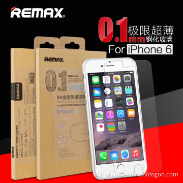 Remax 0.1mm Ultra Thin Tempered Glass Screen Protector for iPhone6